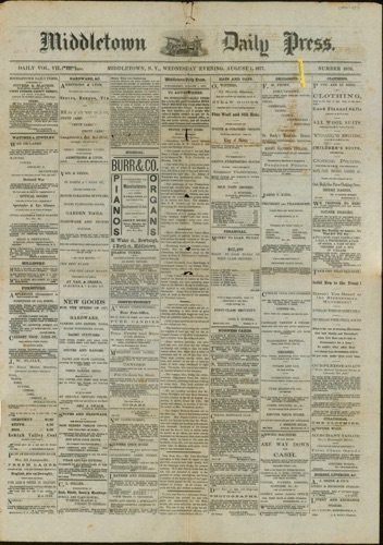 Middletown Daily Press, 1876-1906